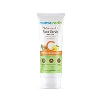 Mamaearth Vitamin C Face Scrub for Glowing Skin, With Vitamin C and Walnut For Skin Illumination – 100 g