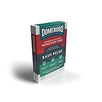 Domeboro Medicated Soak Rash Relief (Burow’s Solution), 12 Count (Pack of 1) - Packaging May Vary
