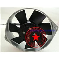 authentic Japanese all-metal high temperature resistant fan ZS15F10-M 100VAC 15CM - (Color: black full metal)