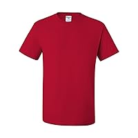Adult Dri-Power Heavyweight Blend T-Shirt , Large, True Red