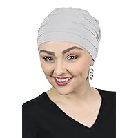 Hats Scarves & More Chemo Cap Cancer Headwear for Women with Small Heads Petite Bamboo Turban for Hair Loss Head Coverings
