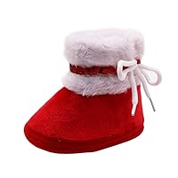 Canvas Shoes for Boys Boots Warm Infant Plush Bandage Baby Winter Shoes Girls Baby Shoes Little Girls Sneakers Size 10