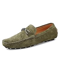 Men's Driving Shoes Loafers Slip On Genuine Leather Moccasins Boat Shoes, Casual Shoes for Men, Boat Shoes for Men, Walking Shoes for Men
