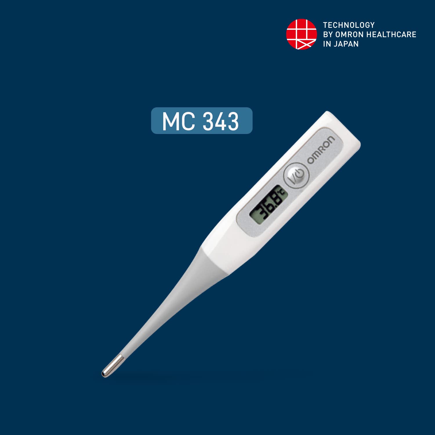 Omron MC-343 10 Second Digital Flex Thermometer