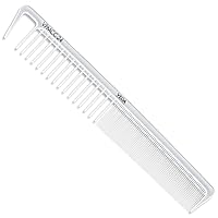 Wide Cutting Comb (Carbon Anti-Static White Line Hair Comb)(VPMCC-24)