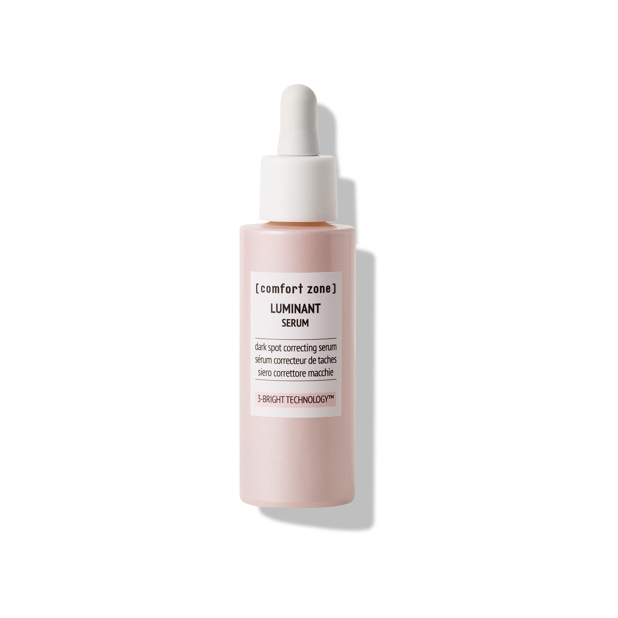 [comfort zone] Luminant Face Serum, Glow-Enhancing Dark Spot Correcting Serum to Brighten Skin, Vegan with Natural-Origin Ingredients, 3-Bright Technology, for all Skin Types & Tones, 1.01 Oz.