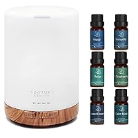 300ml Essential Oil Diffuser Set, Aroma Dffuser and Essential Oil Blends