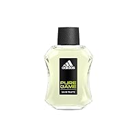 adidas Pure Game Eau De Toilette Spray for Men, 3.3 fl oz