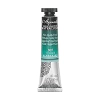 Sennelier French Artists' Watercolor, 21ml, Phthalo Green Deep S1