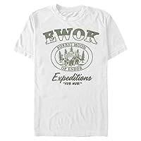 STAR WARS Big & Tall Ewok Expeditions Men's Tops Short Sleeve Tee Shirt