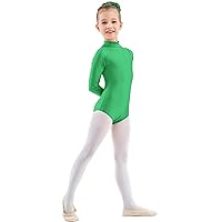 speerise Updated Toddler Girls Long Sleeve Ballet Dance Leotard for Kids and Teens