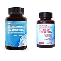 BioEmblem Triple Magnesium Complex Beauty Probiotics for Women