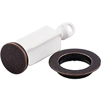 Moen Oil Rubbed Bronze Replacement Bathroom Pop-Up Sink Drain Plug and Seat, 10709ORB