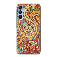 jjphonecase R3402 Floral Paisley Pattern Seamless Case Cover for Samsung Galaxy A15 5G