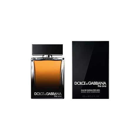 Dolce & Gabbana The One for Men Eau de Parfum Spray, 3.3 Ounce, amber