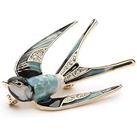 Enamel Pin Cute Birds/Swallow Pin Funny Animal Lapel Pin Brooch Pin For Backpack Colorful