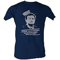 Animal House Bluto Nothings Over Navy T-Shirt Tee