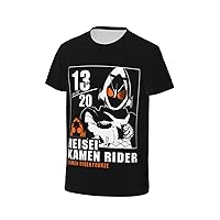Anime Kamen Rider Fourze Anniversary T Shirt Men's Casual Tee Summer O-Neck Short Sleeve Tops
