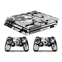 Skin Ps4 PRO - Camouflage Snow - Limited Edition Decal Cover ADESIVA Playstation 4 Slim Sony Bundle