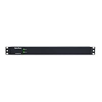 PDU30BHVT8R Basic PDU, 208-230V/30A (Derated to 24A), 8 Outlets, 10ft Power Cord, 1U Rackmount