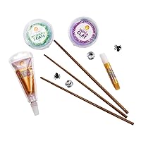 Magic Wand Kit – Create Three Spectacular Magic Wands - Take Along Craft Kit - All Supplies Included - Ages 5+ - 60633