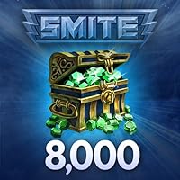 8000 SMITE Gems - PC ONLY [Online Game Code]