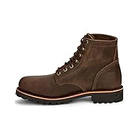 Chippewa Mens Classic 2.0 6 Inch Electrical Steel Toe Work Safety Shoes Casual - Brown