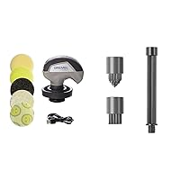 Dremel Versa Power Scrubber Kit with 5 Scrub Daddy Cleaning Sponge Pads, PC10-07 + PC370-2 Versa Power Scrubber Detail Brushes and Extender