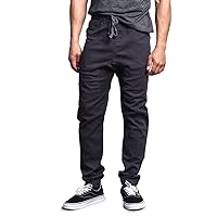 Victorious Men's Casual Twill Stretch Jogger Pants