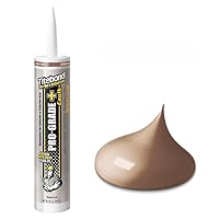 Titebond 10.1 Oz. Pro-Grade 8451 Siliconized Acrylic Water-Based Plus Caulk - Cedar Tan