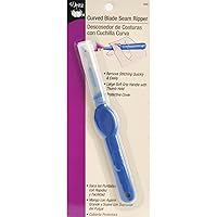 Dritz Curved Blade Soft Grip Handle, 1 Count Seam Ripper, 1-Pack, Purple