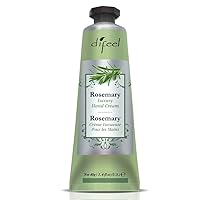 Difeel Hand Cream with Rosemary 100% Pure Natural Oils and Vitamin E 1.4 ounce