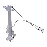 Brock Replacement Driver Side Manual Window Regulator Compatible with 1990-1997 Miata MX-5
