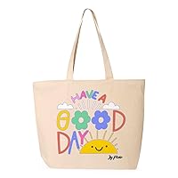 Have a Good Day Zippered Tote Bag - Best Presents - Unique Print Tote Bags