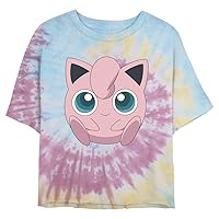 Pokemon Jigglypuff Filled Face Women's Short Sleeve Tee Shirt