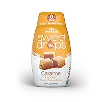 Sweet Drops Liquid Stevia Sweetener, Carmel, 1.7 Ounce