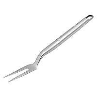 ZWILLING BBQ+ Grill Fork, BBQ accessories, Stainless Steel Carving Fork, Dishwasher Safe, Perfect for Outdoor Cooking and BBQ Grills