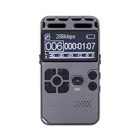 HUIOP Audio Sound Voice Recorder,SK-502 Digital Voice Recorder Activated Dictaphone Audio Sound Digital Professional Music Player Support Memory Card
