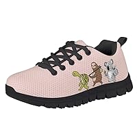 Children's Sneakers Boys and Girls Breathable Running Shoes Small Animals 3D Printed Shoes Children's Shoes for School Gym Class Running