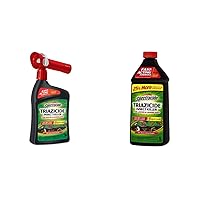 Triazicide Insect Killer Concentrate & Nut Trees, Roses, Flowers, Trees & Shrubs, 32 fl Ounce & Concentrate Triazicide Lawn & Landscapes Insect Killer, 40 oz, Black