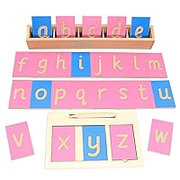 Montessori Letters Digitals Writing Board English Lowercase Letters Digitals 0-10 Numerical Computation Pen Training Children Number Alphabet Writing Educational Toys (2)