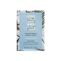 Love Beauty And Planet Coconut Water & Mimosa Flower Bar Soap, 7 Oz