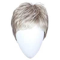 Raquel Welch Winner Pixie Boy Cut Short Wig by Hairuwear, Ultra-Petite Cap - R60 White Mist