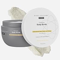 Bare Anatomy Scalp Scrub with Natural AHAs, Coconut & Sugar | Get Up To 99% Dandruff Reduction | Dandruff Remover | Oily Scalp Exfoliator Hair Scrub | Sulphate & Paraben Free | For Women & Men | 250g