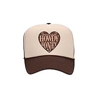 Western Trucker Hat/Howdy Honey/Adjustable Snapback/Otto Cap