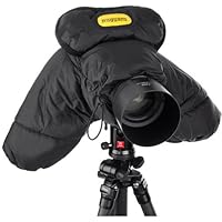 Ruggard DSLR Parka Cold and Rain Protector for Cameras and Camcorders (Black)(3 Pack)
