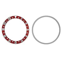 Ewatchparts BEZEL & INSERT COMPATIBLE WITH VINTAGE ROLEX GMT MASTER II 1670 1675 16750 16753 16758 RED