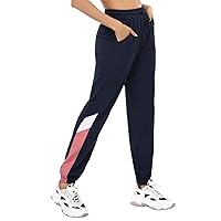 Marvmys Jogging Bottoms Women's Cotton High Waist Sports Trousers Long Tracksuit Trousers Women Training Trousers Yoga Trousers Leisure Trousers Sweatpants