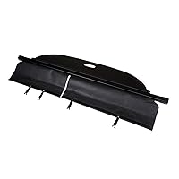 Rear Cargo Cover Compatible with Edge 2009 2010 2011 2012 2013 2014 2015 Electric Switch Tail Door Privacy Trunk Screen Security Shield (Color : Black-b1)
