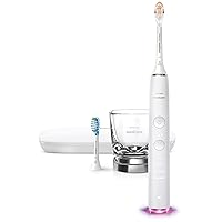 DiamondClean Smart Electric, Rechargeable Toothbrush for Complete Oral Care – 9300 Series, White, HX9903/05